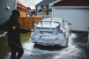 Photo car washing mistakes