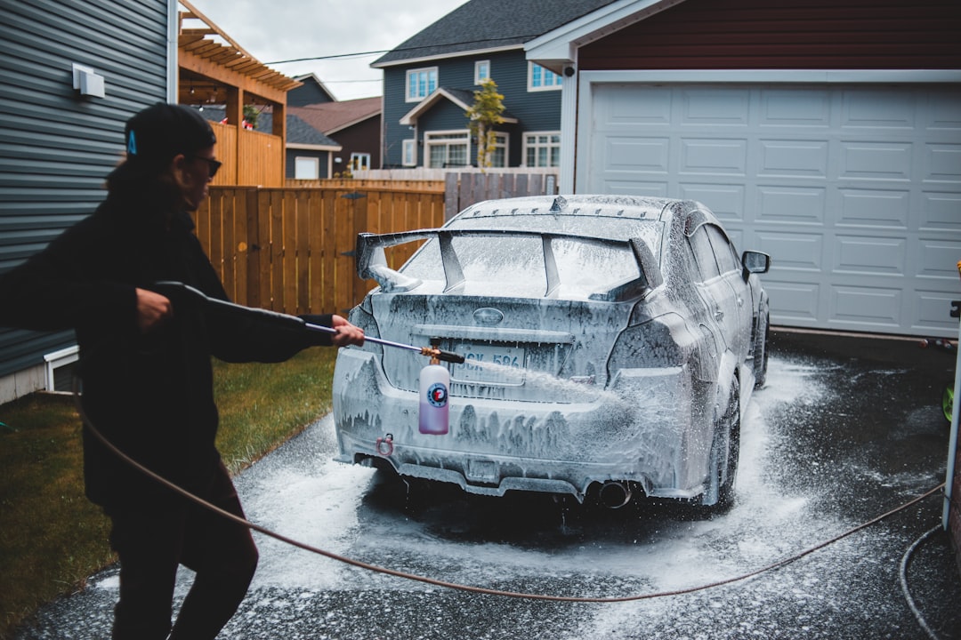 Photo car washing mistakes