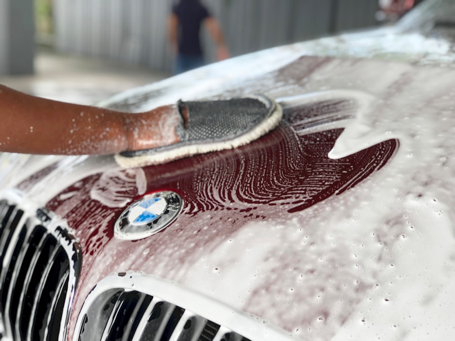 Photo car washing mistakes