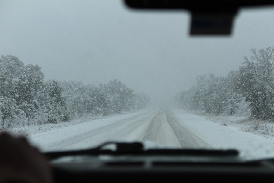 Photo winter driving mistakes