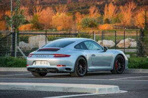 Photo sporty driving