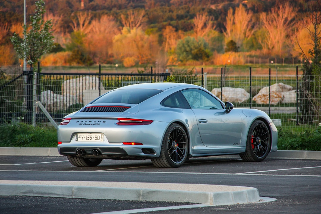 Photo sporty driving