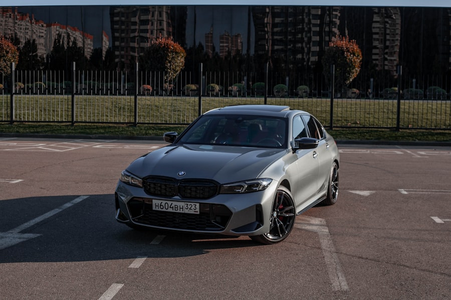 Photo sporty driving