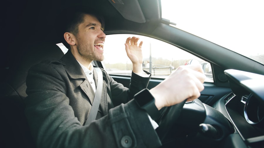 Photo aggressive driving