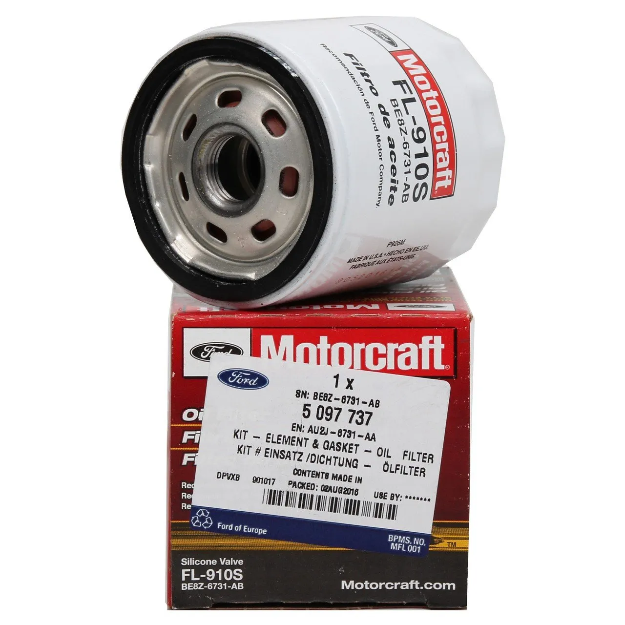 Filtru ulei ford motorcraft fl 910s