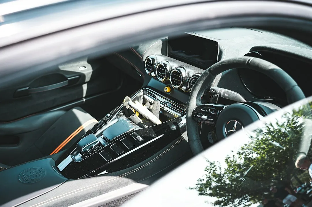 Photo car interior accessories essential