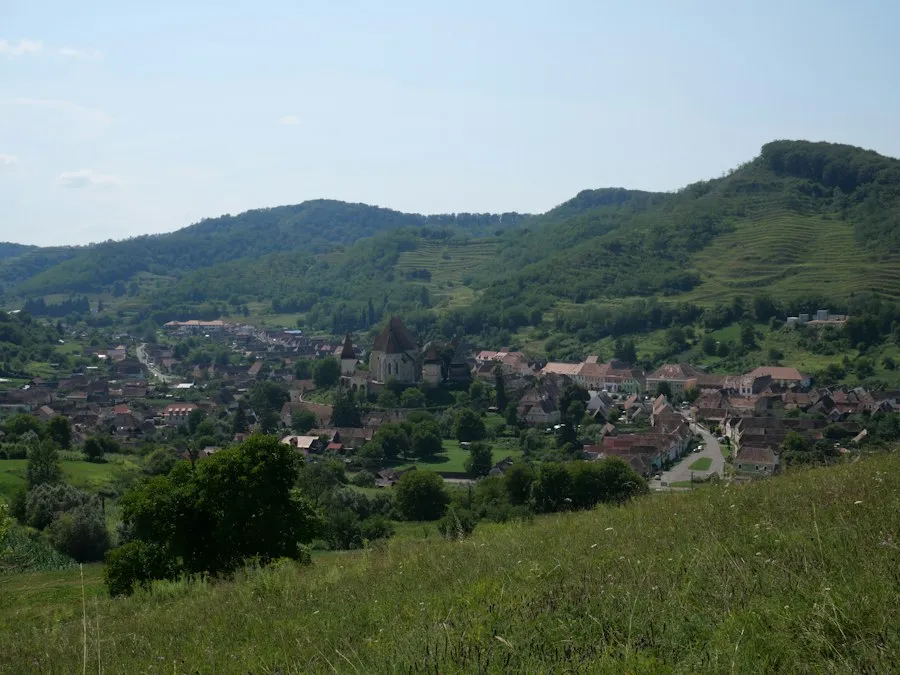 Scenic driving routes Transylvania car